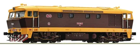 Roco 7300026 Dieselová lokomotíva 752 068-7 ČSD/ČD Bardotka / mierka H0 (1:87) / 190mm / rádius 358mm / od 14 rokov