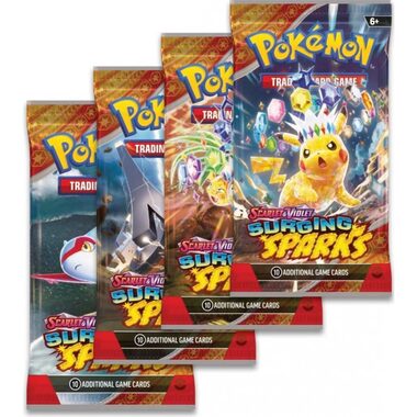 Pokémon TCG: SV08 Surging Sparks - Booster / od 6 rokov
