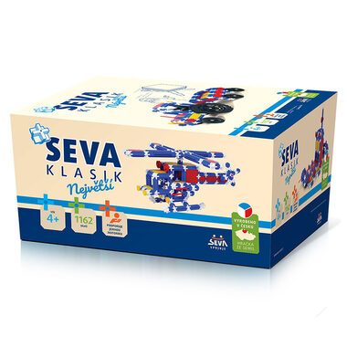 SEVA Stavebnice Klasik Najväčší / 1162 dielikov / od 4 rokov