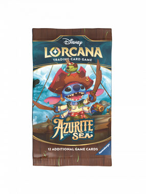 Disney Lorcana: Azurite Sea - Booster Pack / od 8 rokov