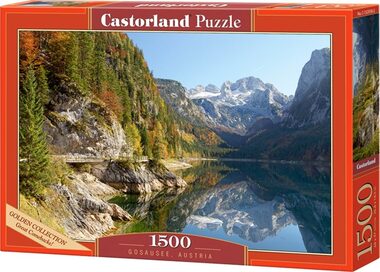 Castorland 152018 Gosausee, Rakúsko / 1500 dielikov / od 9 rokov