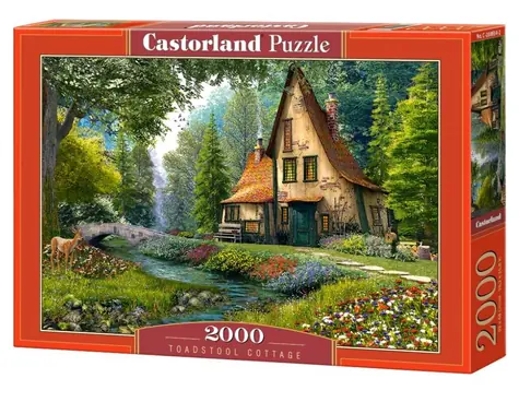 Castorland 200634 Lesná chata / 2000 dielikov / od 9 rokov