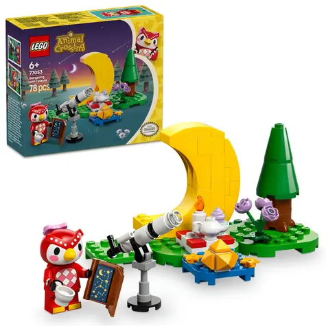 LEGO® Animal Crossing™ 77053 Pozorovanie hviezd s Celeste / Počet dielikov: 78 / od 6 rokov