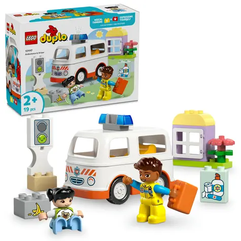 LEGO® DUPLO® 10447 Sanitka a vodič / Počet dielikov: 19 / od 2 rokov