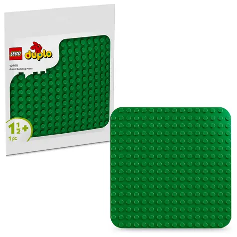 LEGO® DUPLO® 10460 Zelená podložka na stavanie / Počet dielikov: 1 / od 18 mesiacov