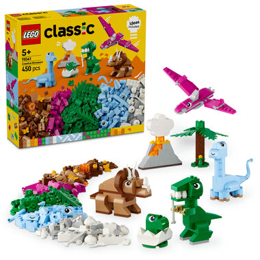 LEGO® Classic 11041 Kreatívni dinosaury / Počet dielikov: 450 / od 5 rokov / dopredaj