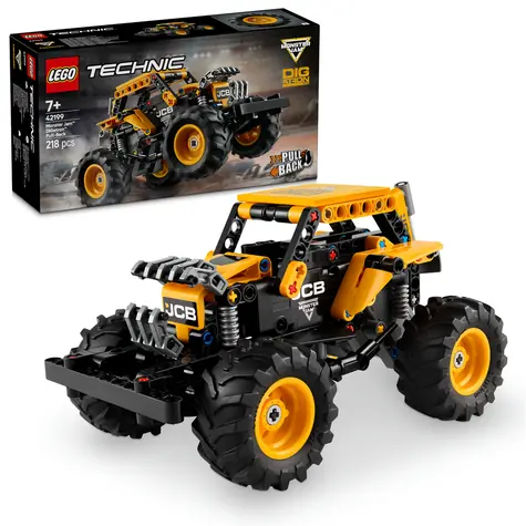 LEGO® Technic 42199 Monster Jam™ DIGatron™ s naťahovacím motorom / Počet dielikov: 218 / od 7 rokov