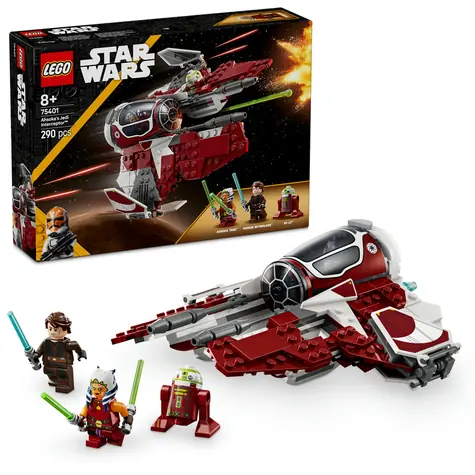 LEGO® Star Wars™ 75401 Ahsoka a jediská stíhačka Interceptor™ / Počet dielikov: 290 / od 8 rokov / dopredaj