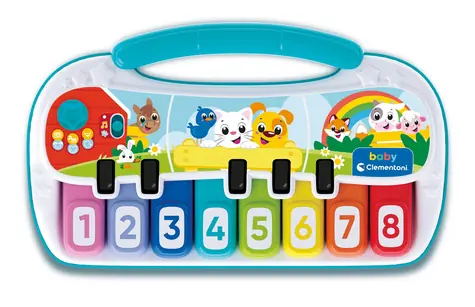 Clementoni Clemmy baby - Elektronické piano so zvieratkami / od 1,5 roka