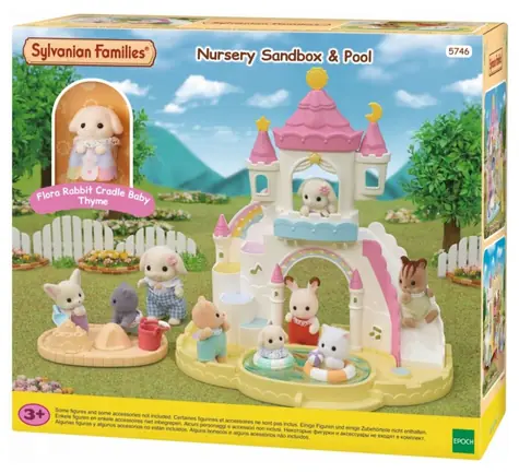 Sylvanian family Dúhové detské ihrisko s bazénom / od 3 rokov