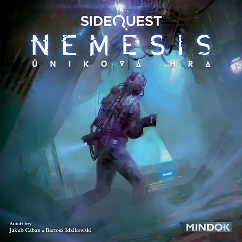 Mindok rodinná hra Nemesis: Úniková hra / Dĺžka hry: 75 minút / Počet hráčov: 1-4 / od 14 rokov