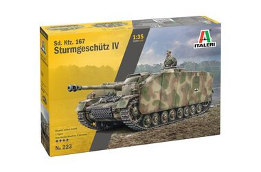 Italeri Sd.Kfz.167 Sturm geschutz IV / Plastikový model / 1:35