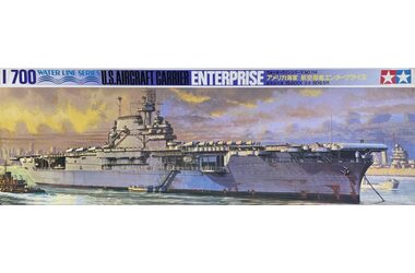 Tamiya lietadlová loď Enterprise US / Plastikový model / 1:700