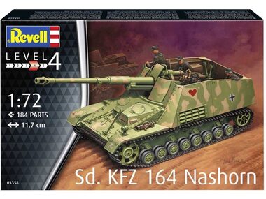 Revell Sd.Kfz. 164 Nashorn / Plastikový model / 1:72