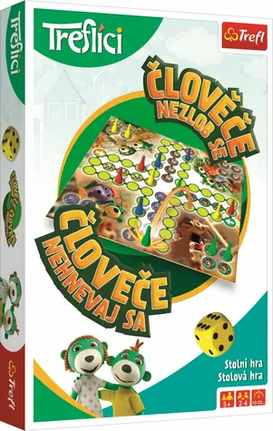Trefl - Hra - Človeče, nehnevaj sa! Treflíci / 30 minút / 2-4 hráči / od 5 rokov