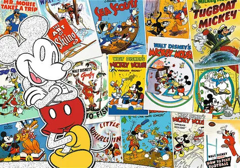 Trefl - Puzzle - Mickeyho svet / 1000 dielikov / 68.3 x 48 cm / vek 12+