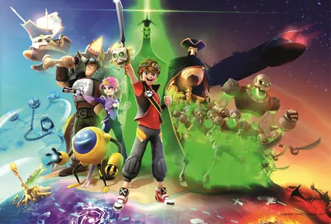 Trefl - Puzzle - Zak Storm: Dobytie morí / 100 dielikov / 41 x 27.8 cm / vek 5+