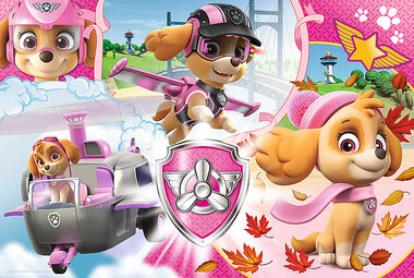 Trefl - Puzzle - Tlaková Patrola: Skye v akcii / 100 dielikov / 41 x 27.8 cm / vek 5+