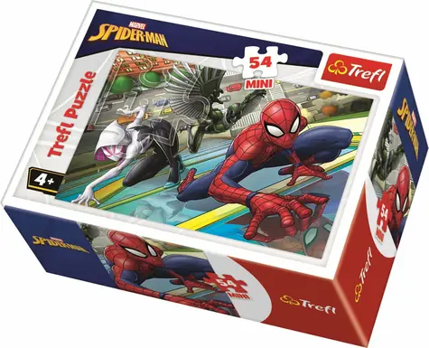 Trefl - Puzzle - Spiderman: Pripravení na boj / 54 dielikov / 20 x 13 cm / vek 4+