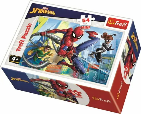 Trefl - Puzzle - Spiderman: Do Akcie / 54 dielikov / 20 x 13 cm / vek 4+
