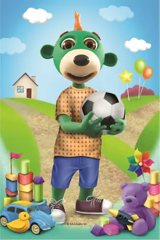 Trefl - Puzzle - Treflíci: Brašňa / 54 dielikov / 20 x 13 cm / vek 4+