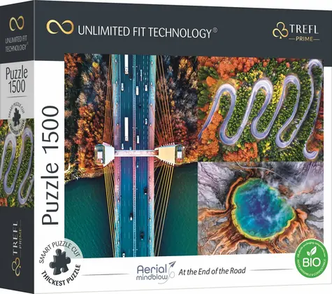 Trefl - Puzzle - UFT Aerial Mindblow: Na konci cesty / 1500 dielikov / 85 x 58 cm / vek 12+