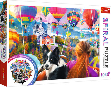 Trefl - Puzzle - Festival Teplovzdušných balónov / 1040 dielikov / 68.3 x 48 cm / vek 12+