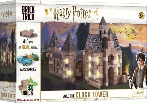 Trefl - Stavebnica - BRICK TRICK Harry Potter: Hodinová veža XL / 410 dielov / vek 8+
