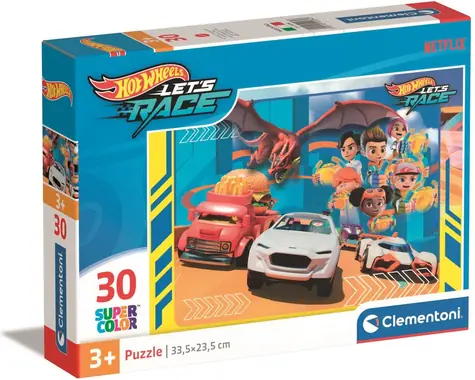 Clementoni PUZZLE Hot Wheels / 30 dielikov / od 3 rokov