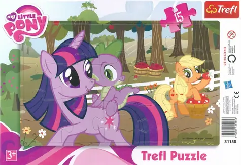 Trefl - Puzzle - My Little Pony / 15 dielikov / 25 x 16 cm / vek 3+