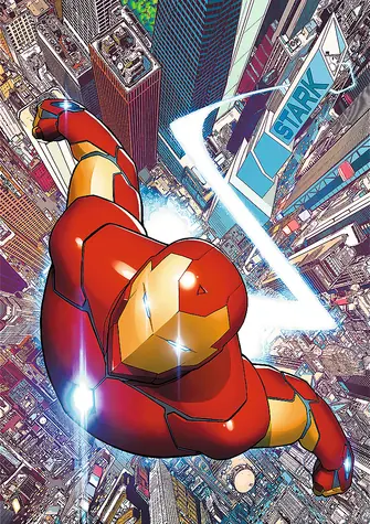 Trefl - Puzzle - Premium PLUS MARVEL: Iron Man / 1000 dielikov / 68.3 x 48 cm / vek 12+