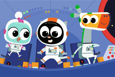 Trefl - Puzzle - Čím dnes budem?: Zoznámte sa s Mourkom / 60 dielikov / 33 x 22 cm / vek 4+