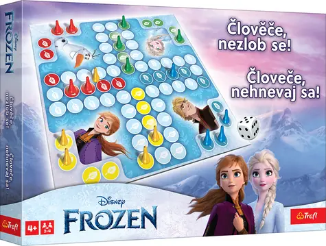 Trefl - Hra - Človeče, nehnevaj sa! Ľadové Kráľovstvo / 30 minút / 2-4 hráči / vek 4+