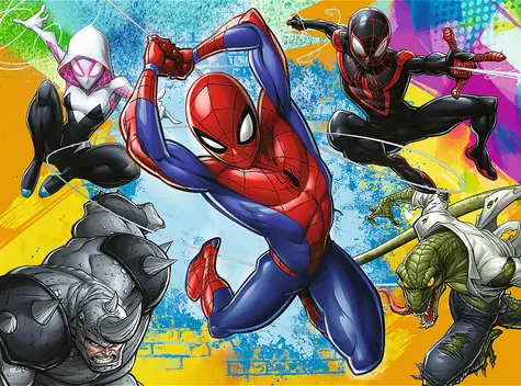 Trefl - Puzzle - Spiderman: Farby / 30 dielikov / 27 x 20 cm / vek 7+