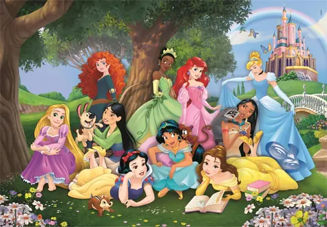 Clementoni PUZZLE Disney princeznej / 104 dielikov / od 6 rokov