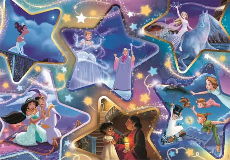 Clementoni PUZZLE Disney: Magické momenty / 104 dielikov / od 6 rokov