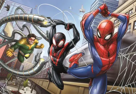 Clementoni PUZZLE Spiderman / 104 dielikov / od 6 rokov