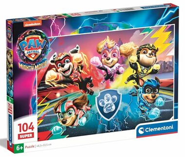 Clementoni PUZZLE Tlapková patrola vo veľkofilme / 104 dielikov / od 6 rokov