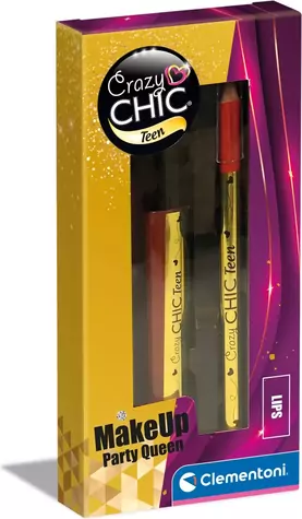 Clementoni Crazy CHIC Teen: Makeup Lips Party Queen / od 9 rokov