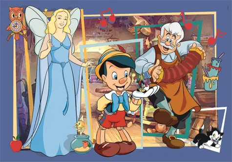 Clementoni PUZZLE Disney: Pinocchio / 104 dielikov / od 6 rokov