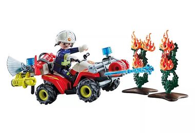Playmobil® Action Heroes 71825 Hasičská štvorkolka / Počet dielikov: 47 / od 4 rokov