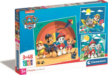 Clementoni PUZZLE Tlapková patrola / 3x48 dielikov / od 5 rokov