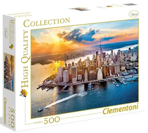Clementoni PUZZLE Pohľad na New York / 500 dielikov / od 10 rokov