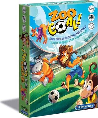 Clementoni Kartová hra ZOO futbal / 15 minút / 2-5 hráči / od 7 rokov