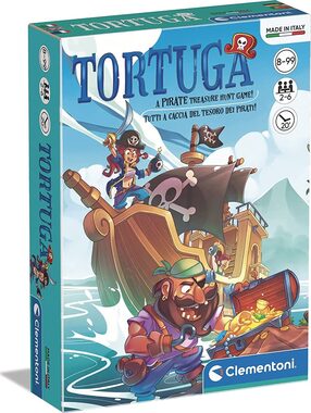 Clementoni Kartová hra Tortuga / 15 minút / 2-5 hráči / od 7 rokov