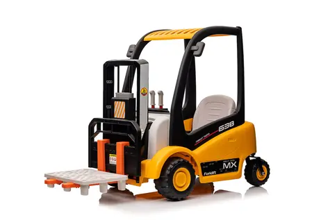 Eljet Detský elektrický vysokozdvižný vozík PROFI žltá / 70W / rýchlosť 2-6km/h / nosnosť 30kg