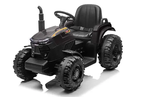 Eljet Detský elektrický traktor STYLE čierna / 80W / rýchlosť 3-5km/h / nosnosť 35kg