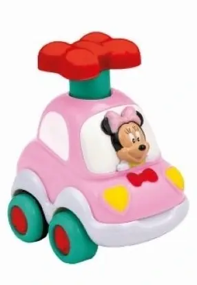 Clementoni BABY Autíčko Press & Go Myška Minnie / od 12 mesiacov
