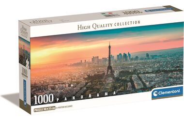 Clementoni PUZZLE Panoramatické PUZZLE Paríž / 1000 dielikov / od 10 rokov