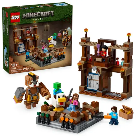 LEGO® Minecraft® 21272 Bojový ring v Lesnom sídle / Počet dielikov: 491 / od 10 rokov